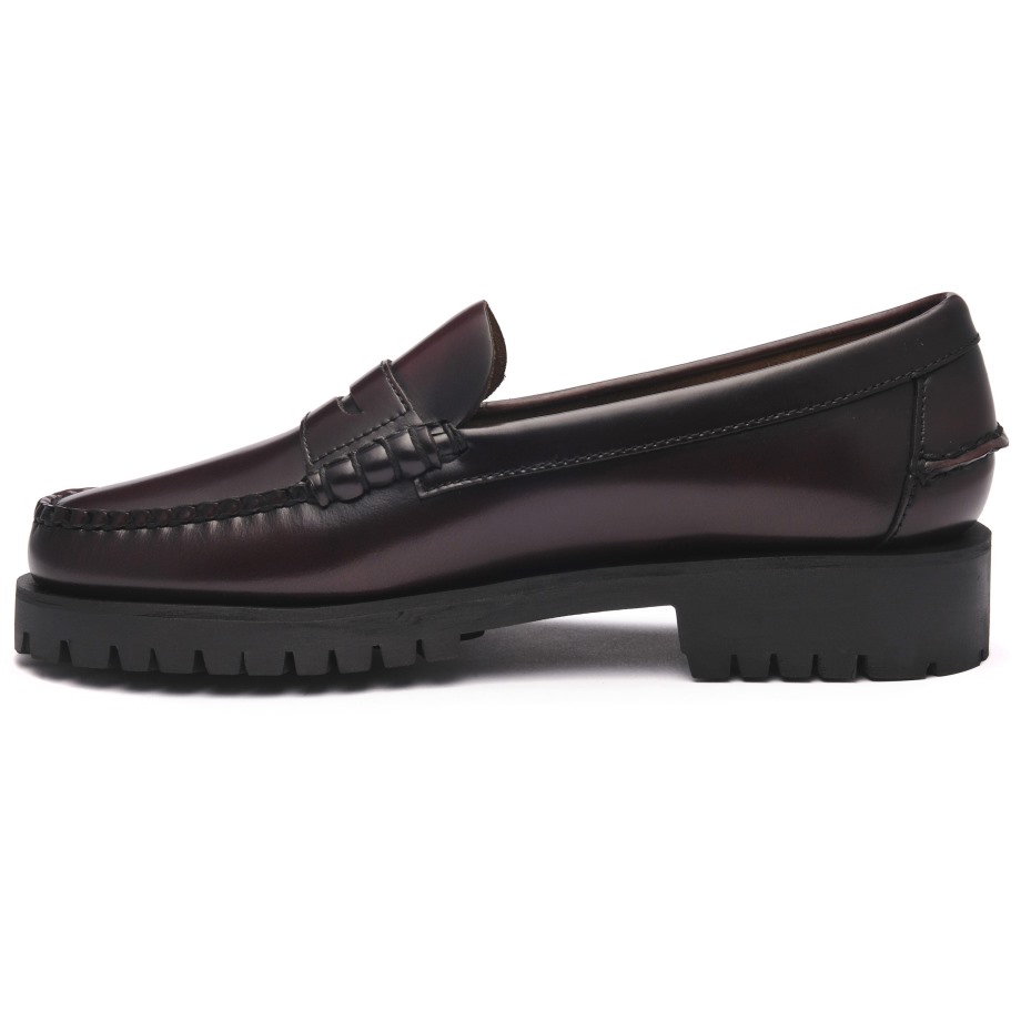 Sebago Be And Lug Woman-bruin & Bordeaux