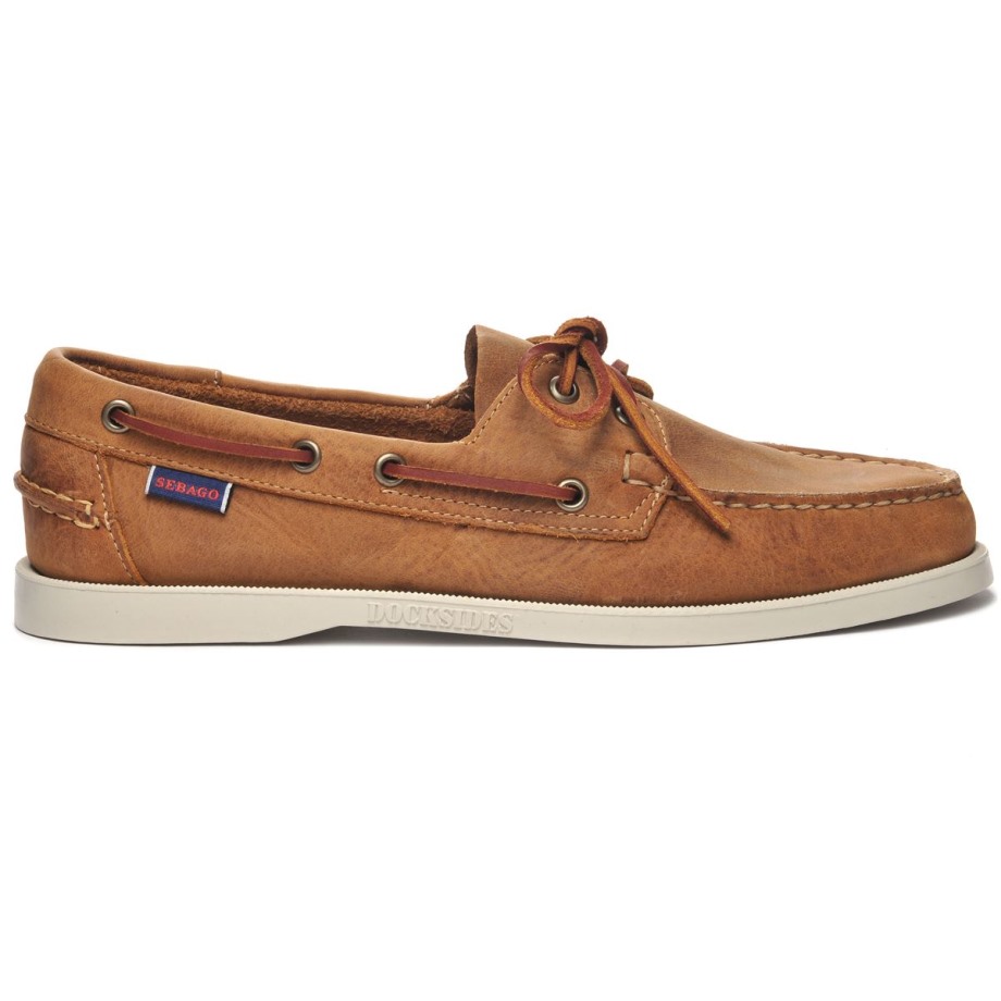 Sebago Be Docksides Portland Crazy H-tan