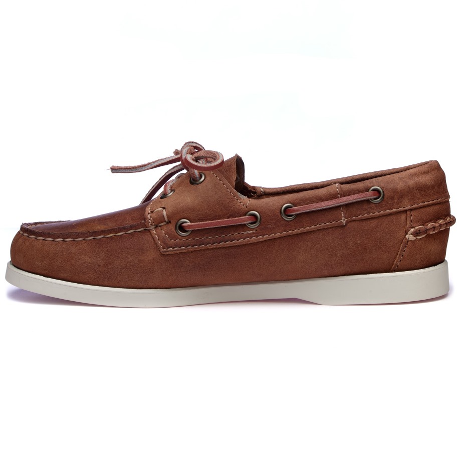 Sebago Be Docksides Portland Crazy H Woman-tan
