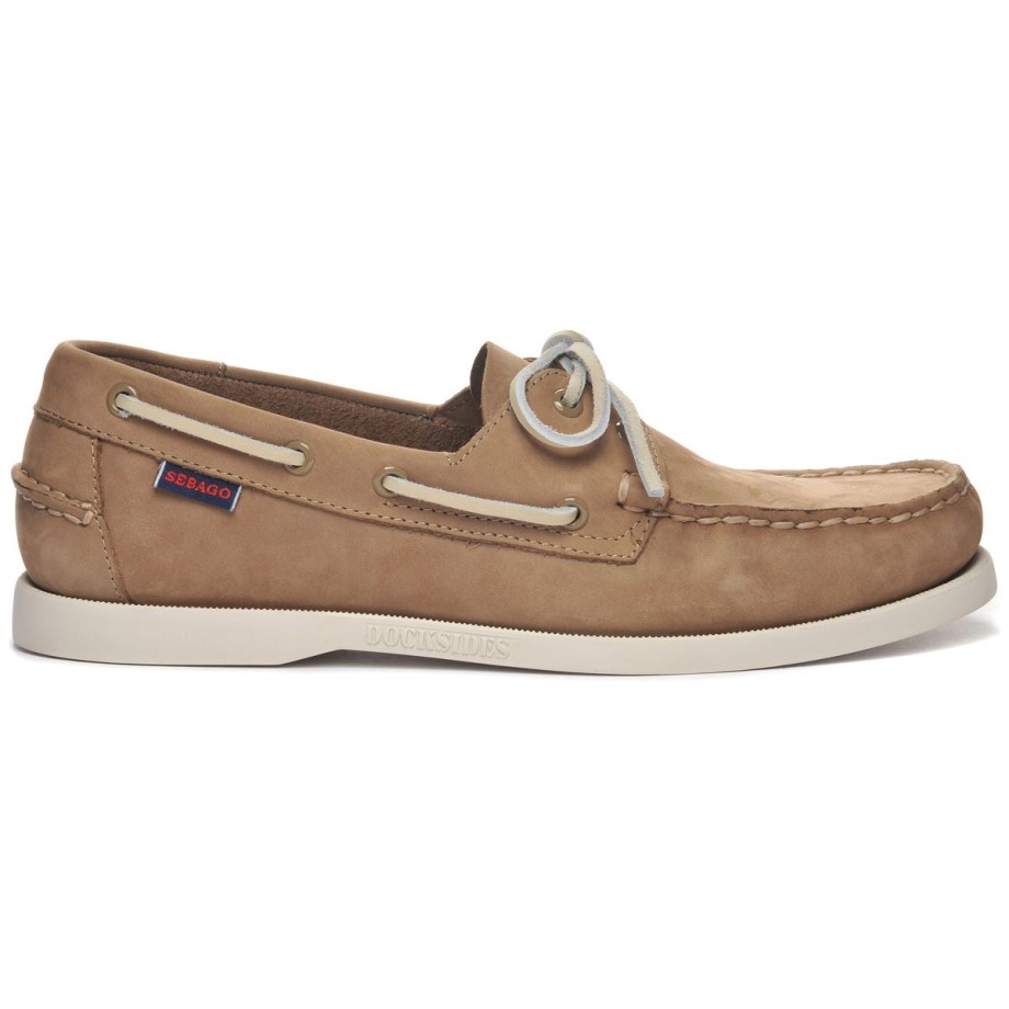 Sebago Be Docksides Portland Nubuk-taupe