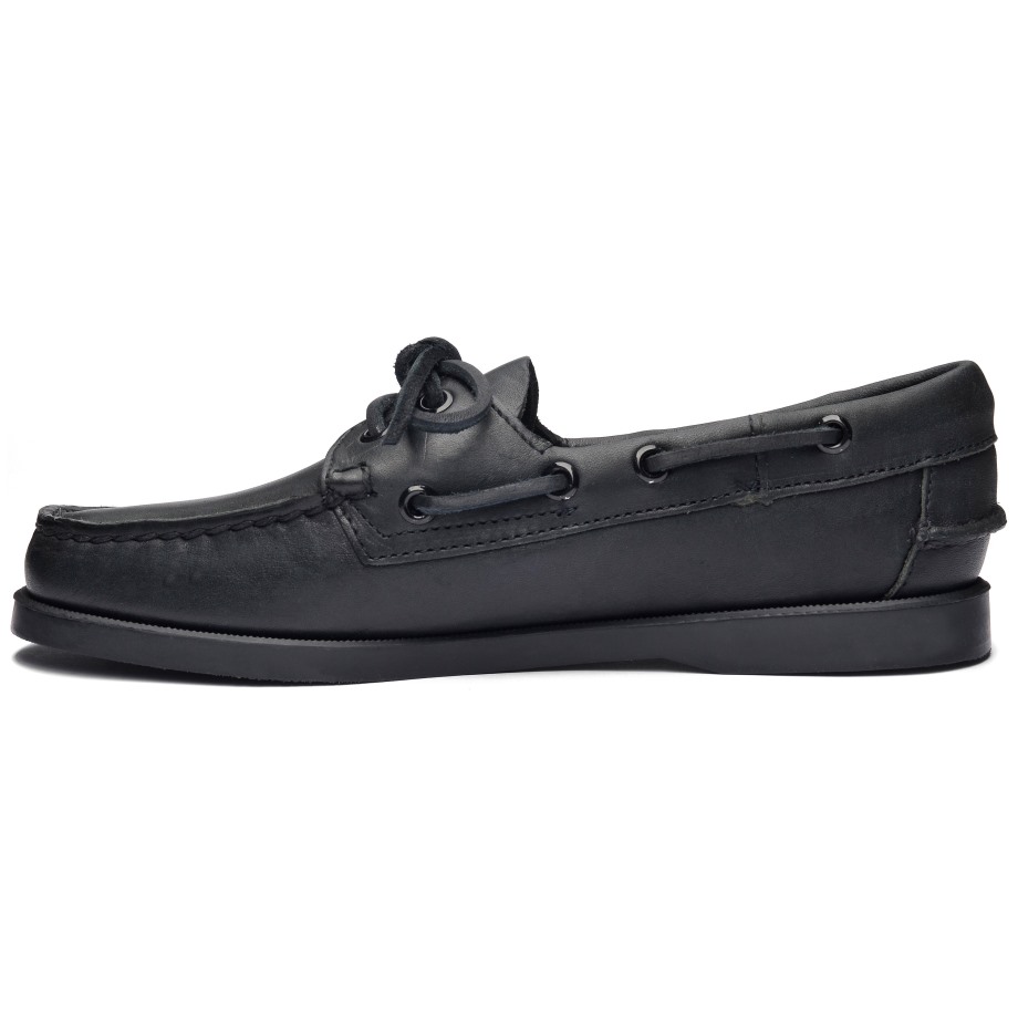 Sebago Be Docksides Portland Vrouw-zwart