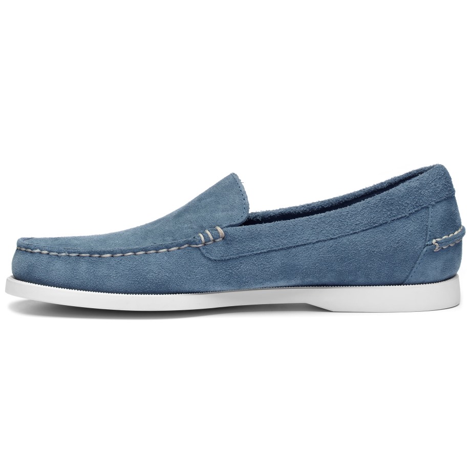 Sebago Be Frank Boat Roughout-indigo