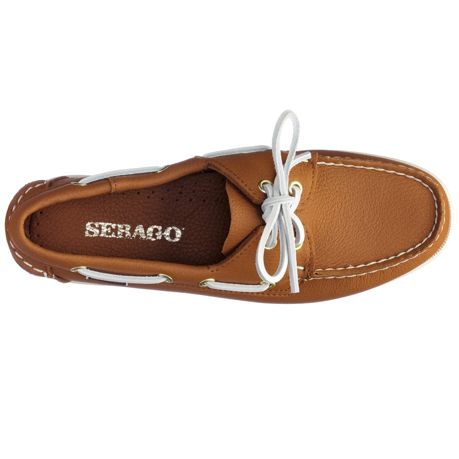 Sebago Be Portland Fisher Woman-cognac