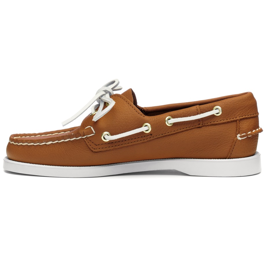Sebago Be Portland Fisher Woman-cognac