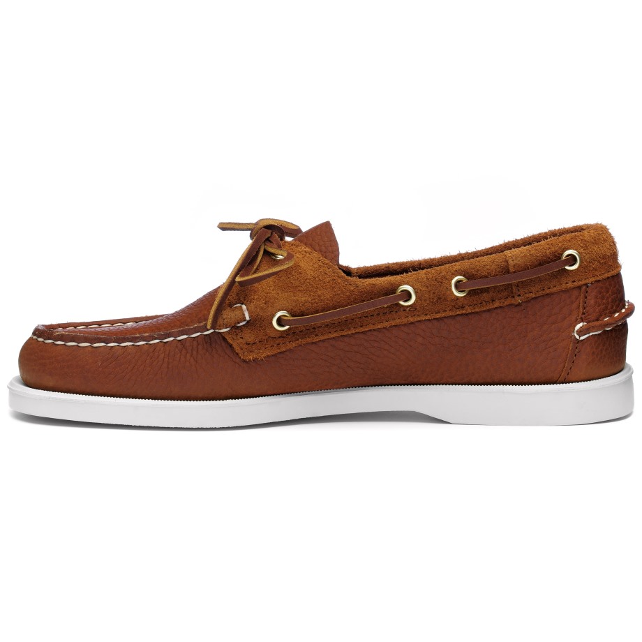 Sebago Be Portland Nepal-bruin & Cognac