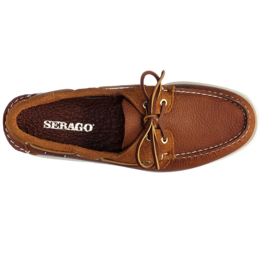 Sebago Be Portland Nepal-bruin & Cognac