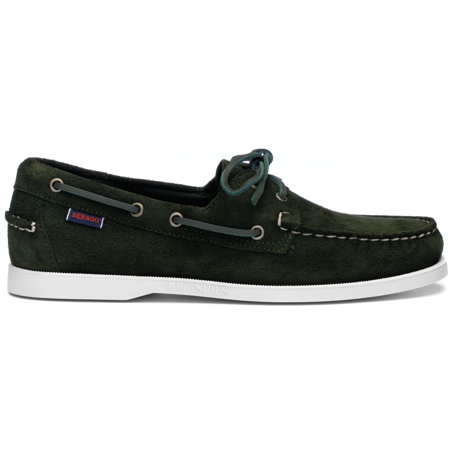 Sebago Be Portland Roughout-brunswick Green