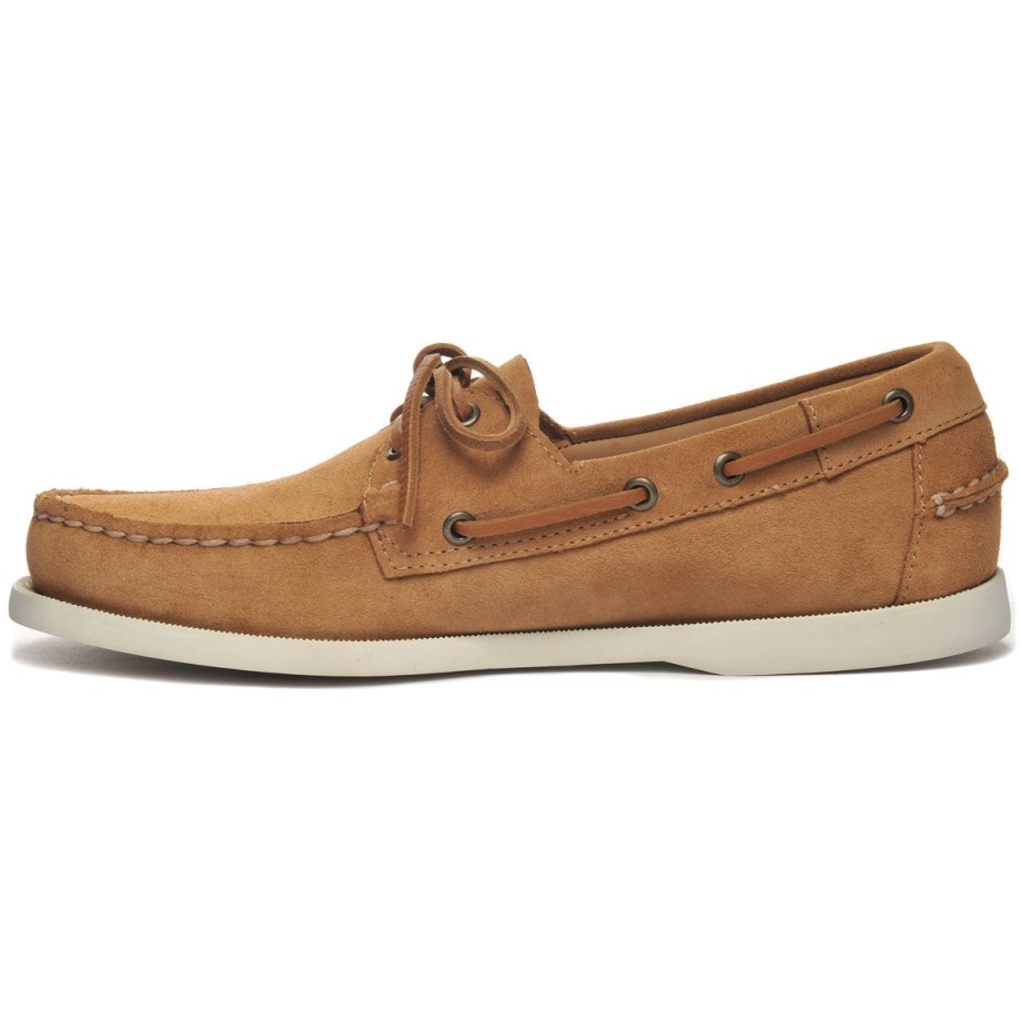 Sebago Be Portland Roughout-cognac