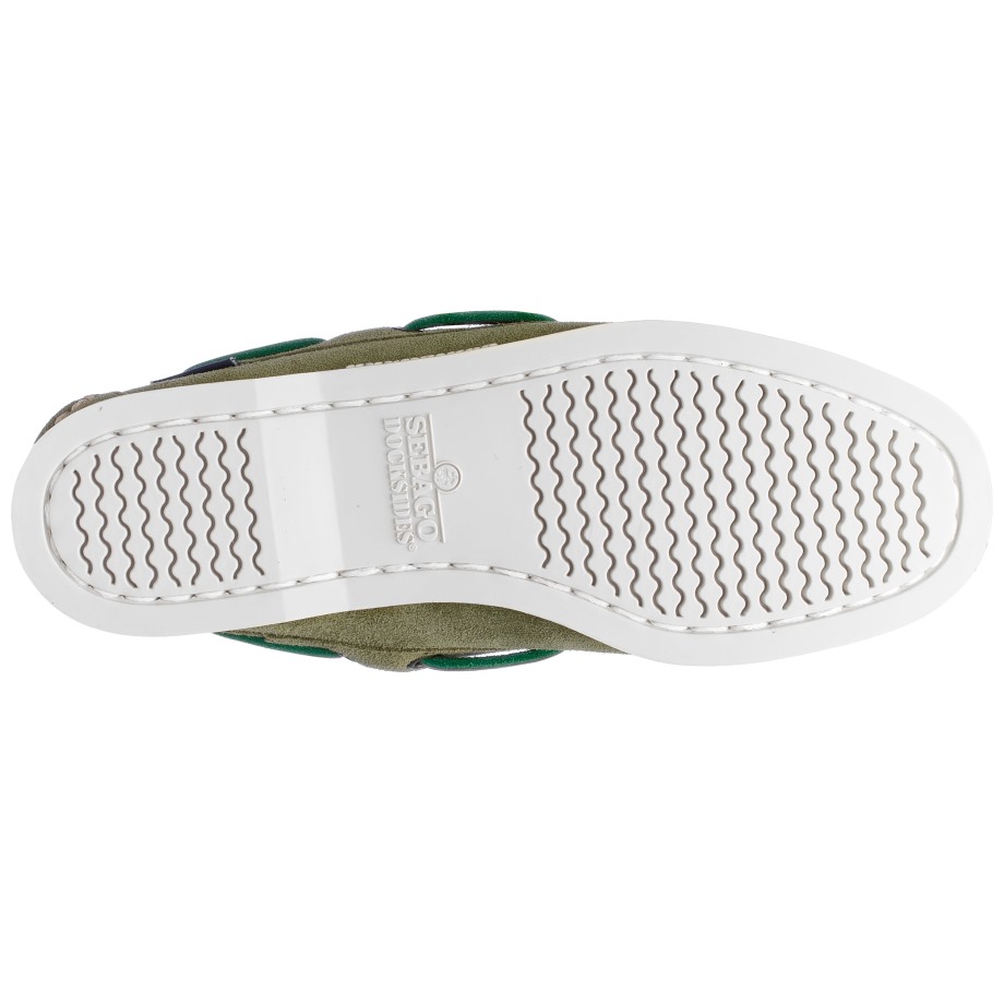 Sebago Be Portland Roughout Woman-forest Green