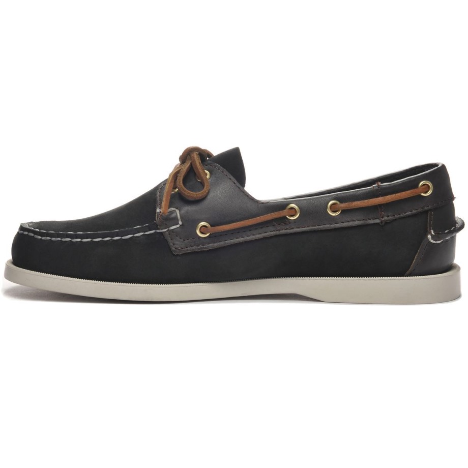 Sebago Be Portland Spinnaker Nbk Fgl-zwart & Donkerbruin