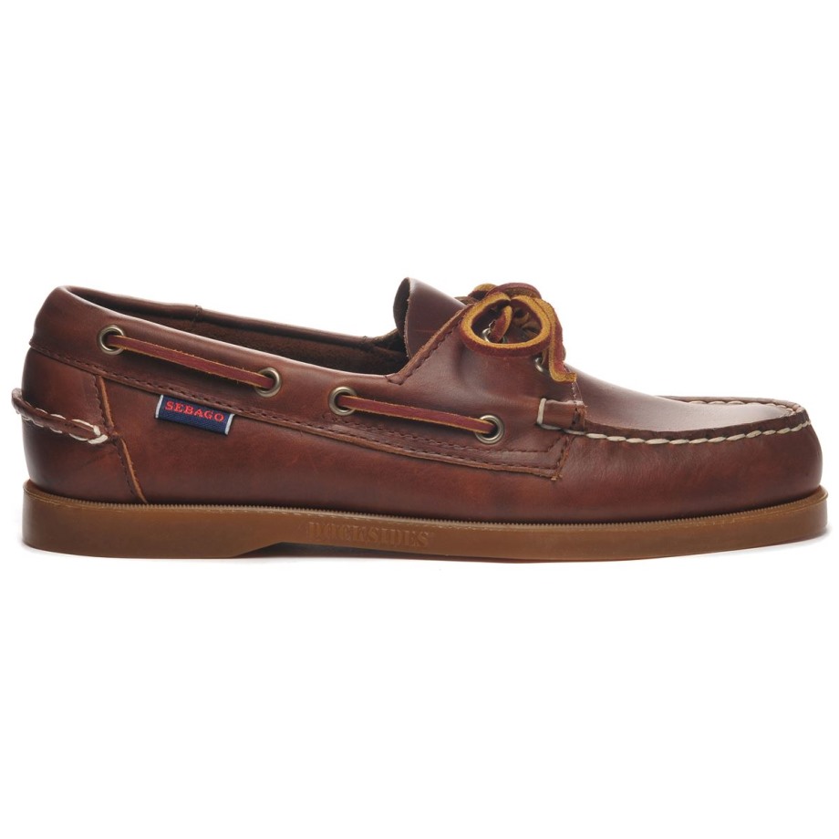 Sebago Be Portland Gewaxt Bruin & Honing