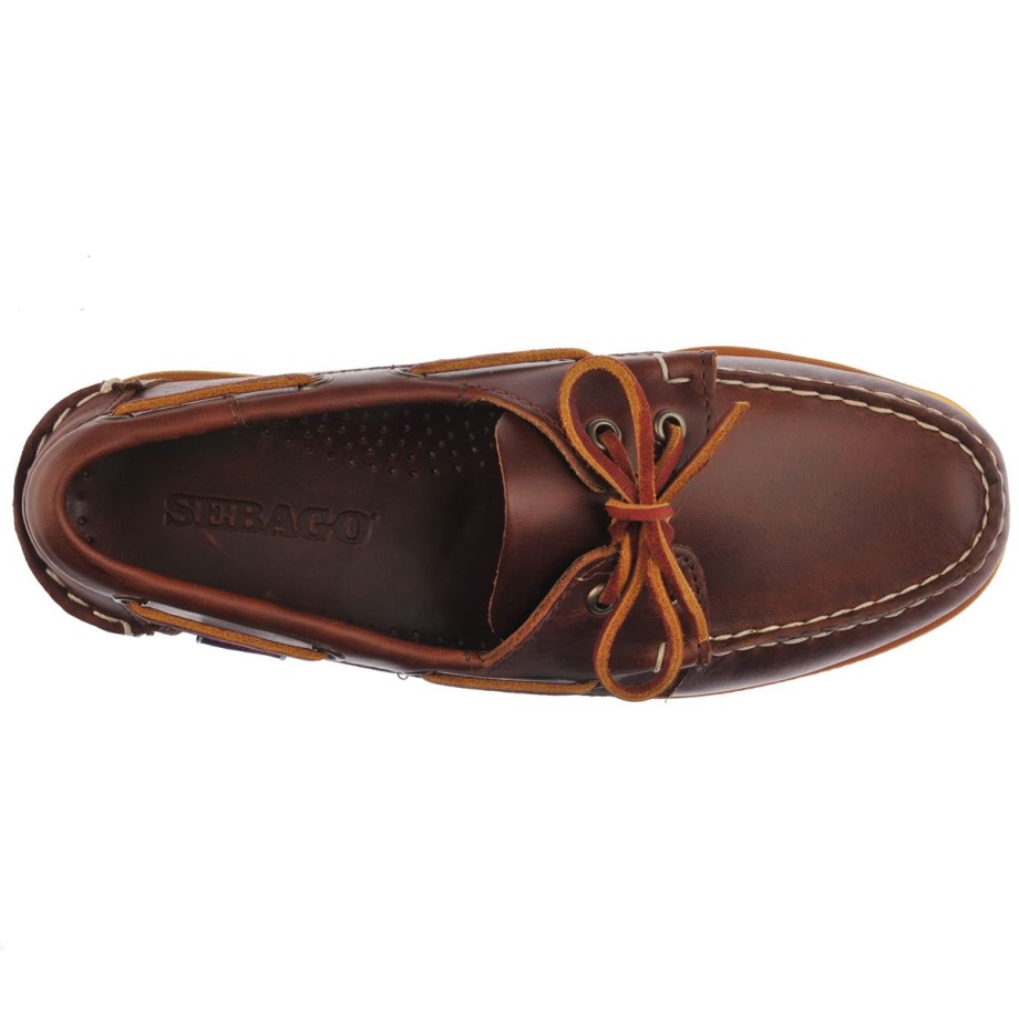 Sebago Be Portland Gewaxt Bruin & Honing