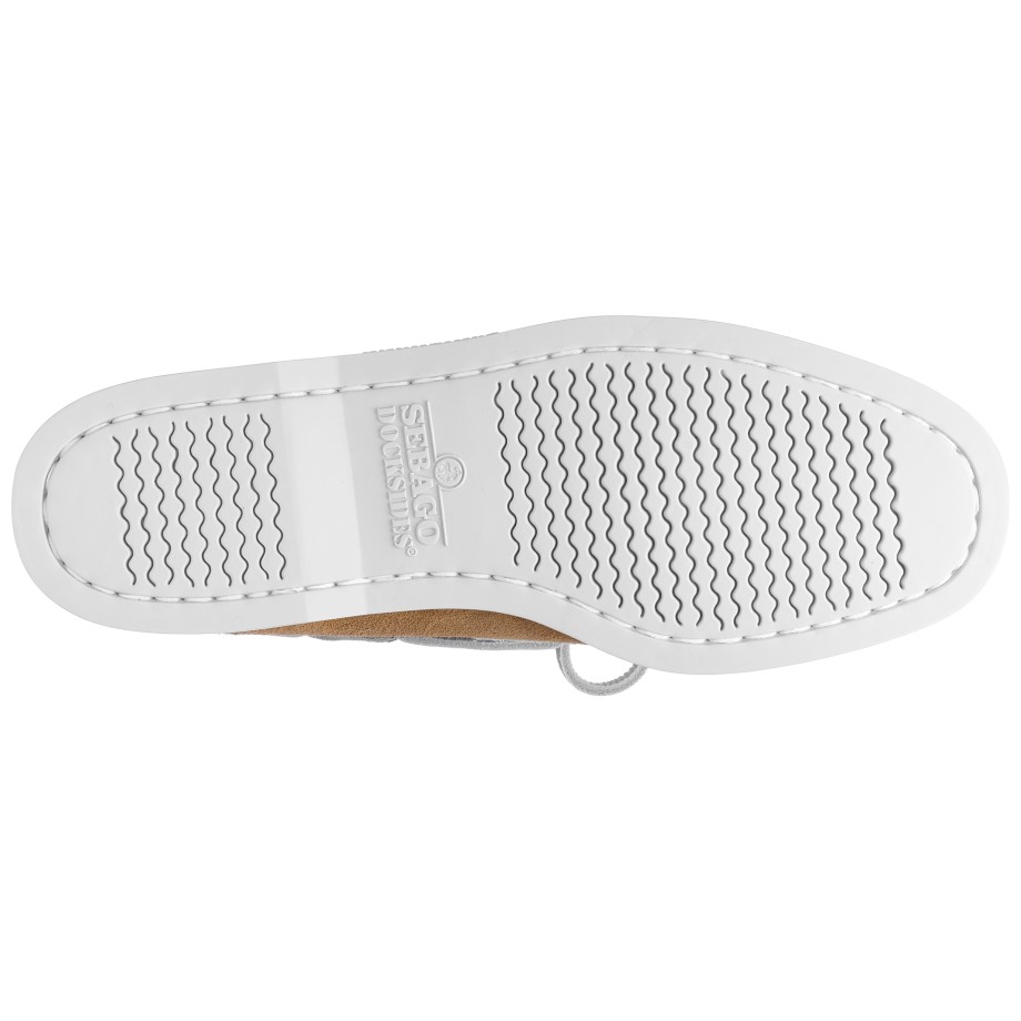 Sebago Be Rossisland Jib-cognac & Denim & Leisteen & Wit